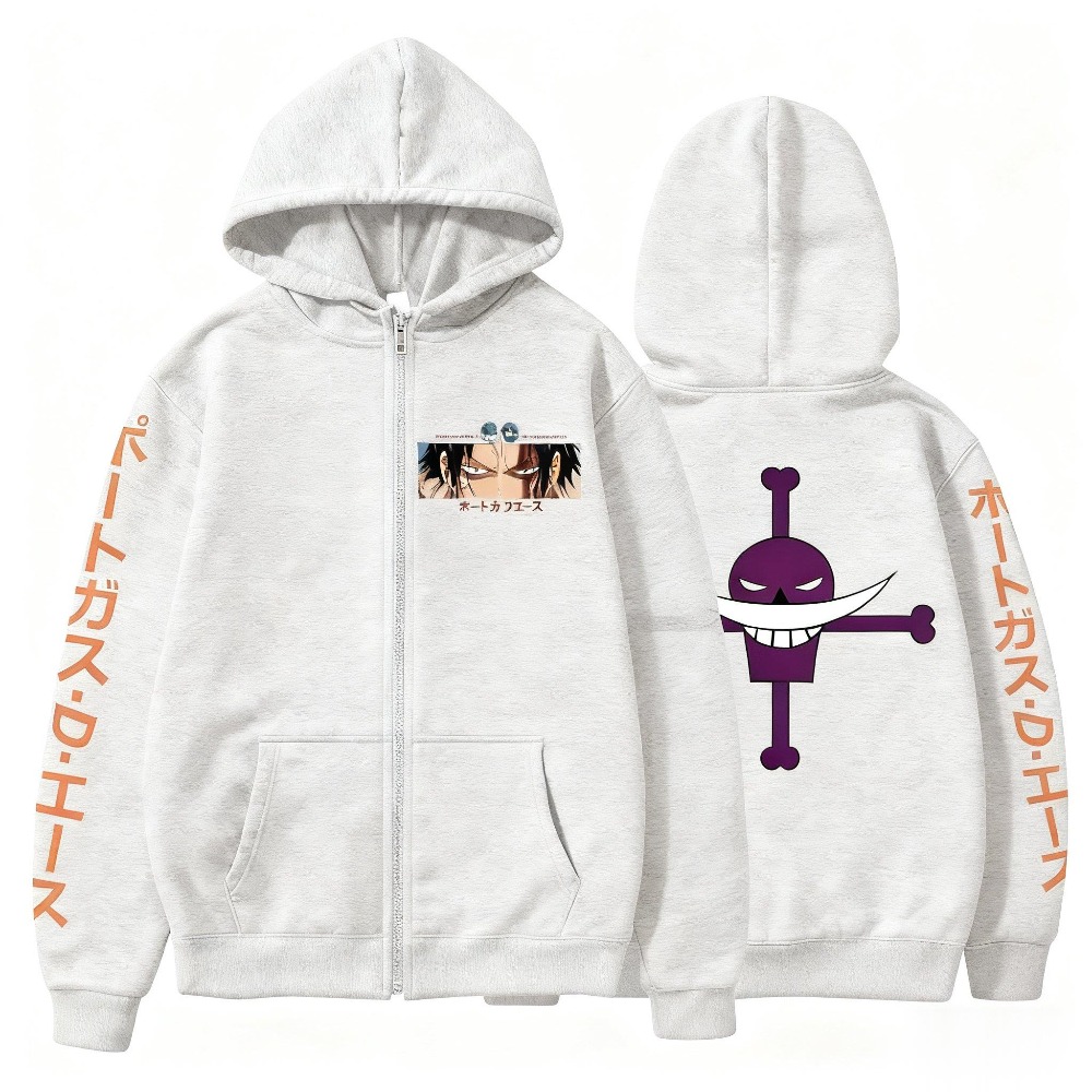 Anime Merchandise Store In Japan - One Piece Hooded Jacket Men's and