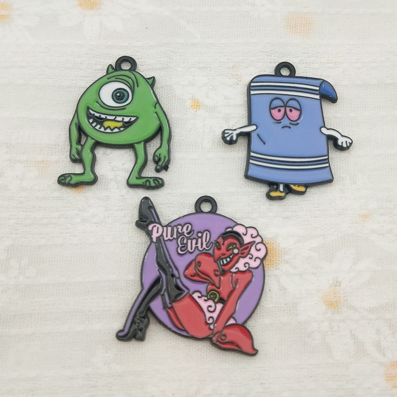 Anime Merchandise For Sale - 10pcs Cartoon South Ironic Decorations Cute