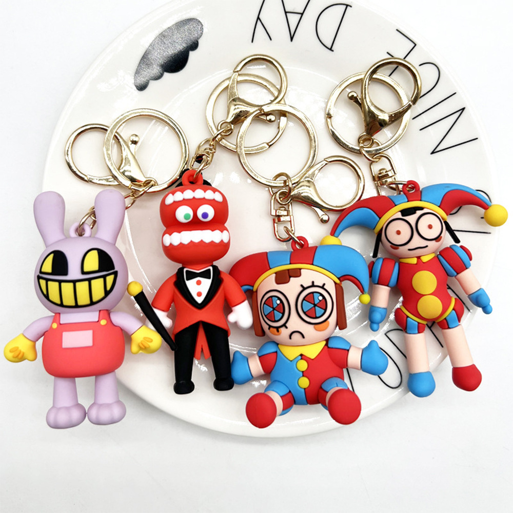 Anime Merchandise For Girls - The Amazing Digital Circus Keychain Doll