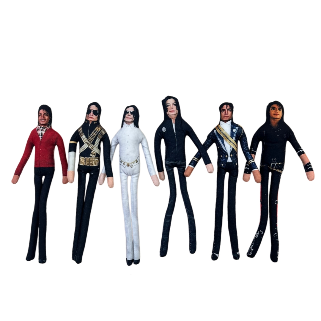 Anime Merchandise Collection - 1-6pcs Michael Jackson Cosplay Prop Doll