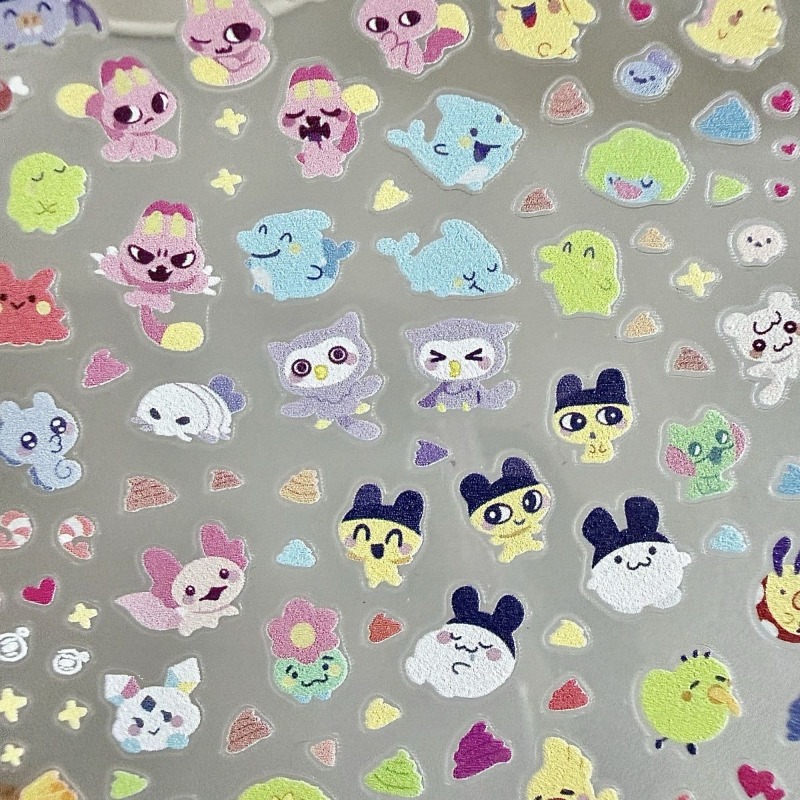 Tamagotchi Anime Cute Nail Art - Anime Merchandise Nepal review and price