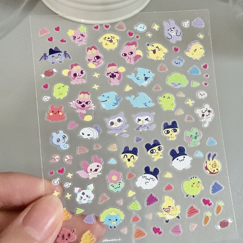 Tamagotchi Anime Cute Nail Art - Anime Merchandise Nepal review and price