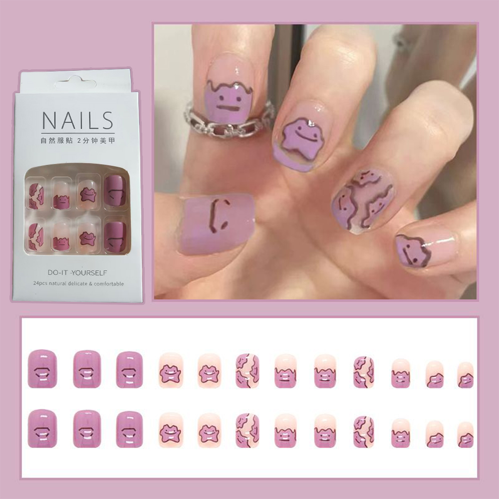 Pokemon Ditto Nail Art Sticker - Anime Merchandise Nepal review and price