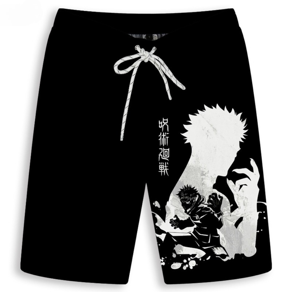 Men's Gojo Satoru Printed Shor - Anime Merchandise Store In Japan review and price
