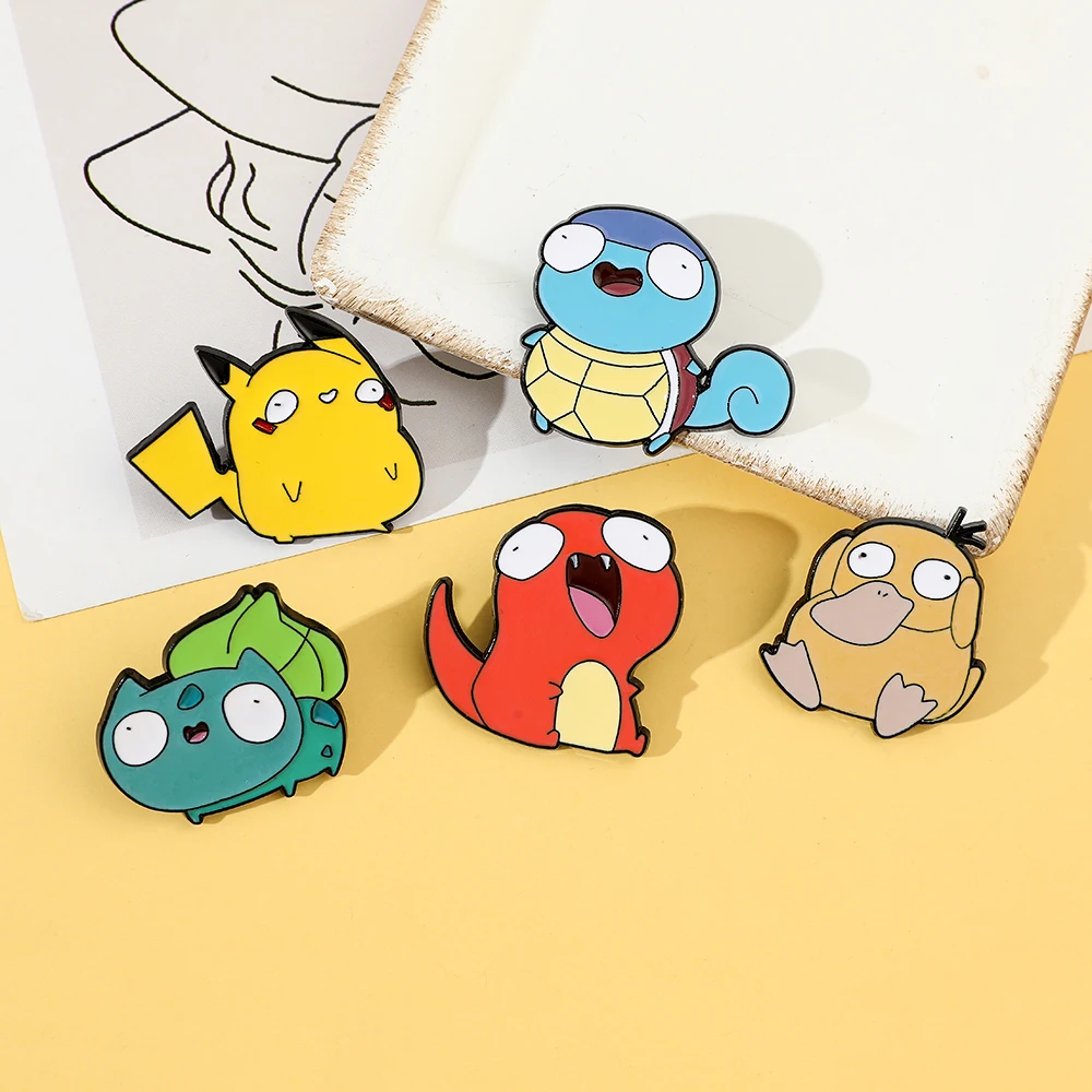 5 Pcs Cartoon Elf Brooch Perso - Enamel Pin Set review and price
