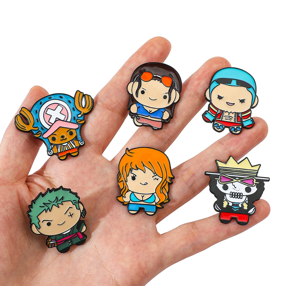9 Pcs Creative Cartoon Brooch  - Enamel Pin Set review and price