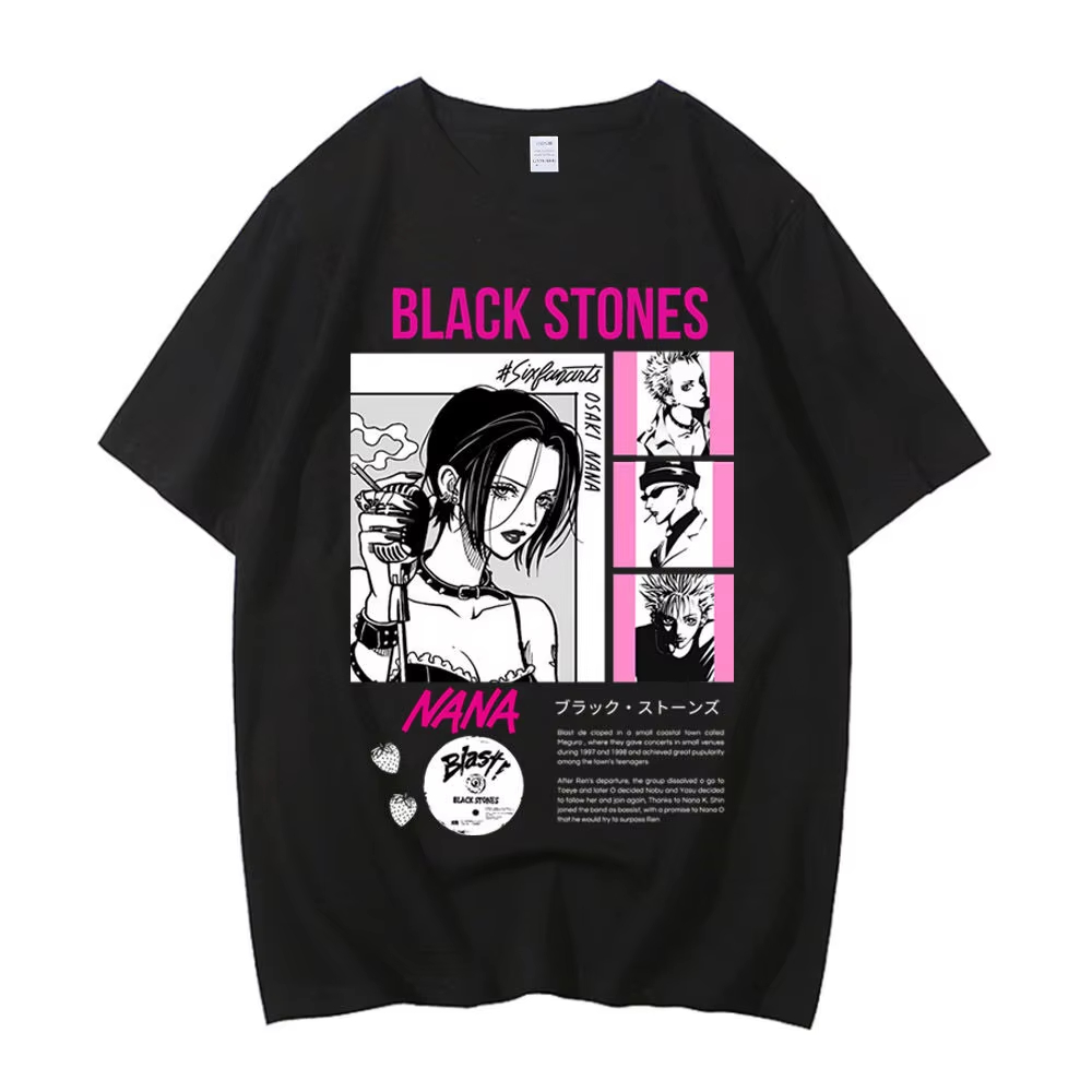 NANA Anime Graphic T-shirt Vin - Nana Anime Merchandise review and price