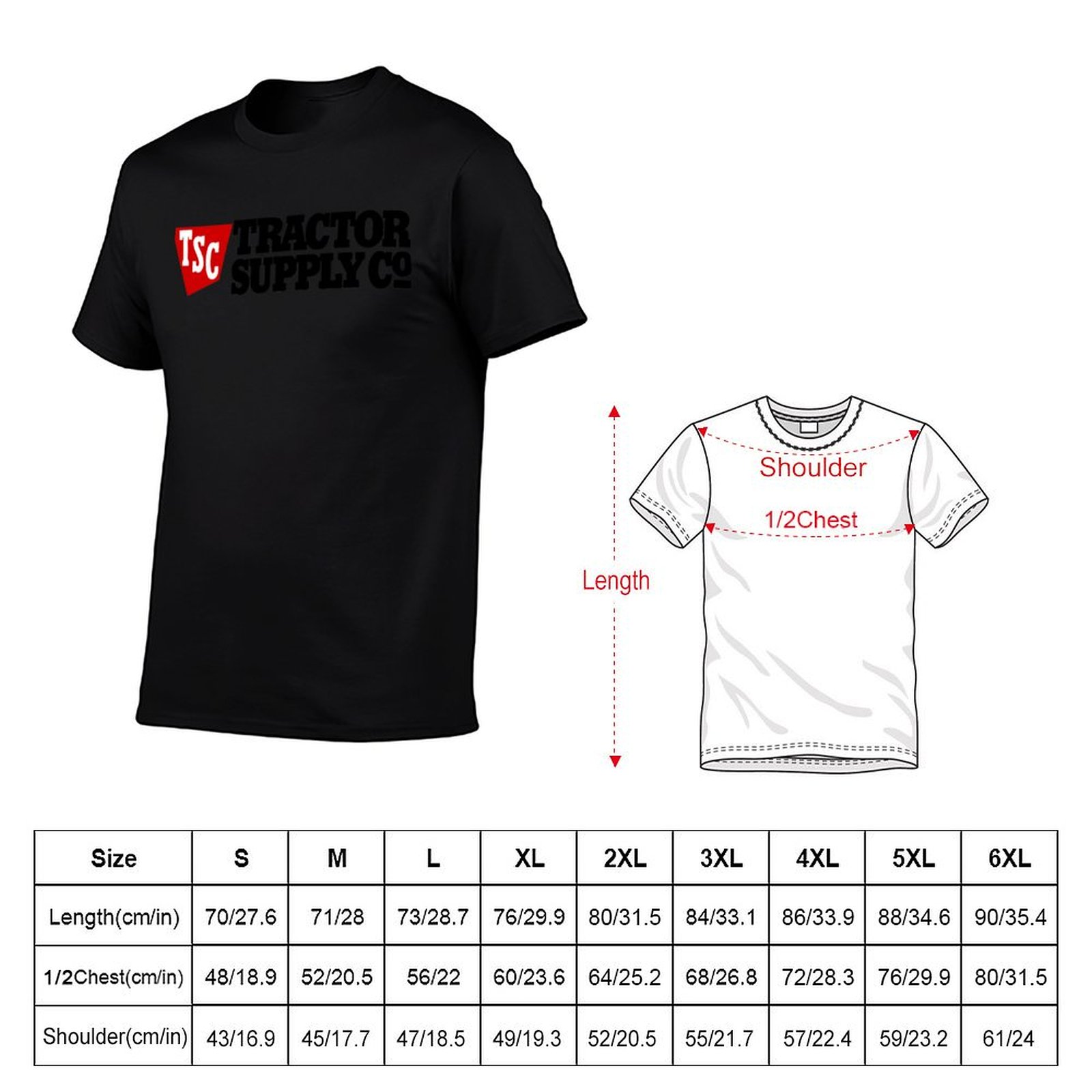 Tractor Supply TSC Logo Mercha - Anime Merchandise T-Shirts review and price