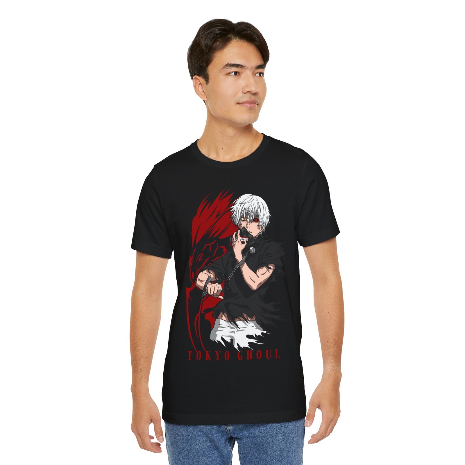 Tokyo Ghoul Anime Tee, Unisex  - Anime Merchandise T-Shirts review and price
