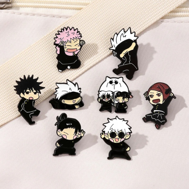 8pcs Anime Itadori Yuji Enamel - Enamel Pin Set review and price