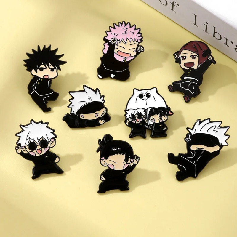 8pcs Anime Itadori Yuji Enamel - Enamel Pin Set review and price