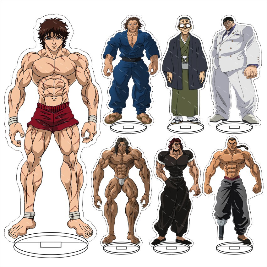 Grappler Baki Baki Hanma Acryl - Anime Merchandise For Girls review and price