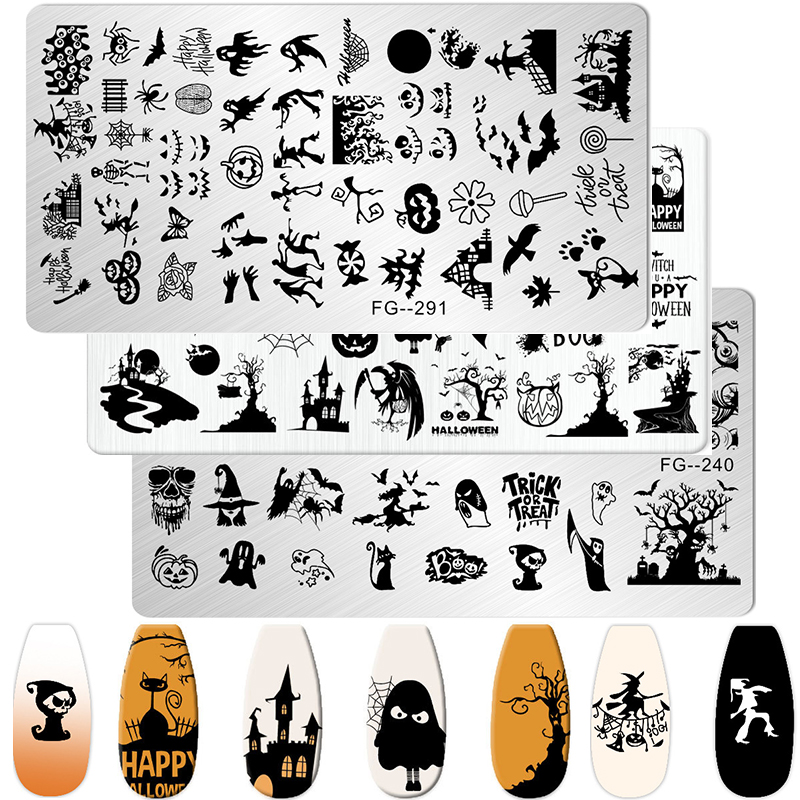 Cartoon Halloween Nail Art Sta - Anime Merchandise Nepal review and price